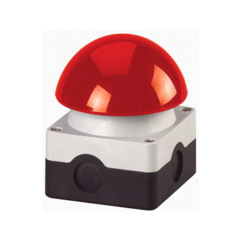 FAK-R/KC11/I IP67 box with red mushroom