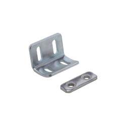 Adjustable angle bracket for safety light grids Ifm