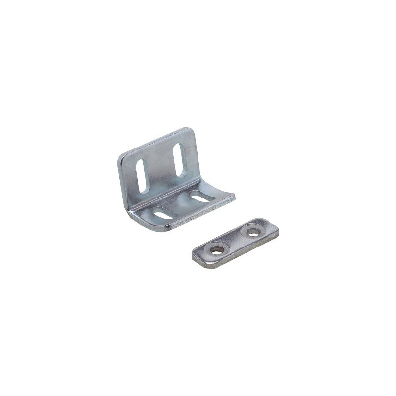 Adjustable angle bracket for safety light grids Ifm