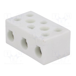 Connectorterminal block76A450Vhot conditionwhite matt