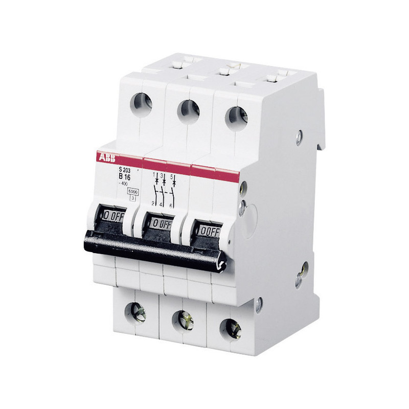 2CDS253001R0205 S203-B20 AUTO SWITCH 20 A 3P
