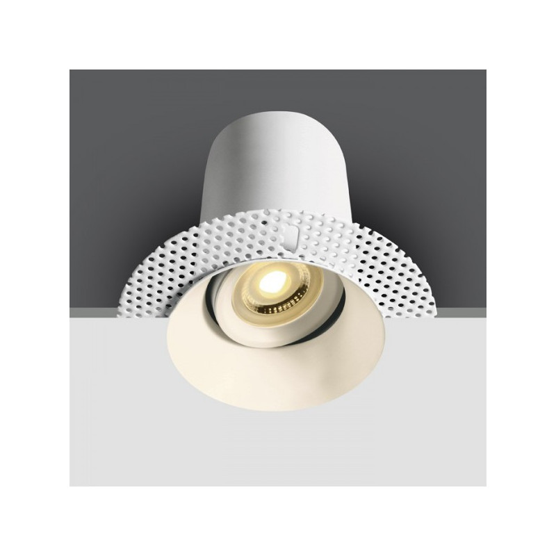 BRAN Recessed Ceiling Light, GU10, White, IP65