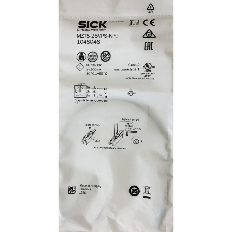 MZT8-28VPS-KP0 SICK