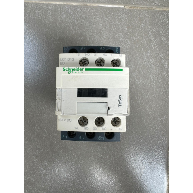 LC1D Contactor 3P 12A 5.5kW 24VDC 3NA