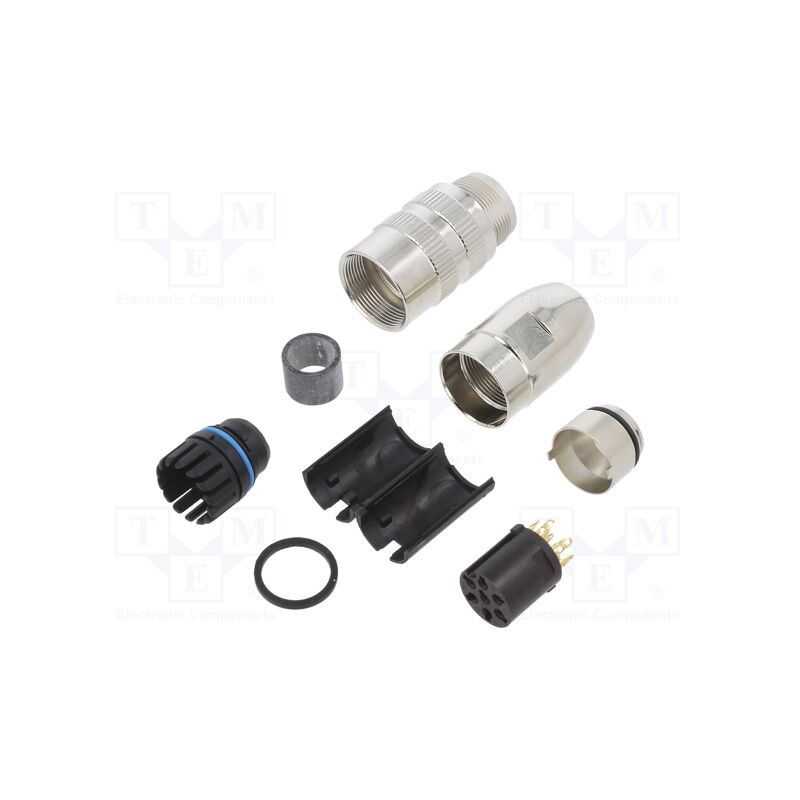 ConnectorM16plugfemalePIN75A60Vsolderingfor cable