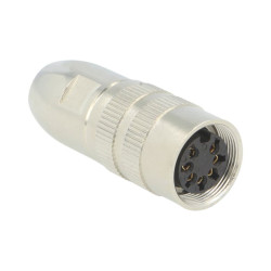 Connector M16 Plug Female PIN 75A 60V Soldering for Cable
