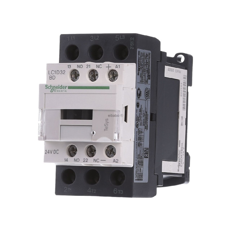 LC1D Kontaktorius 3P 32A 15kW 24VDC 3NA