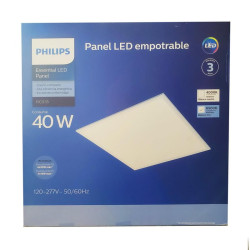 LED115252 PHILIPS LED panelė 40W 60x60, 4000K, balta su maitinimo šaltiniu
