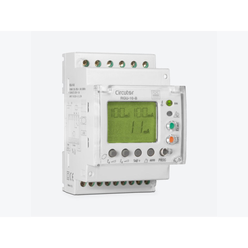RGU-10B Srovės nuotekio relė type B