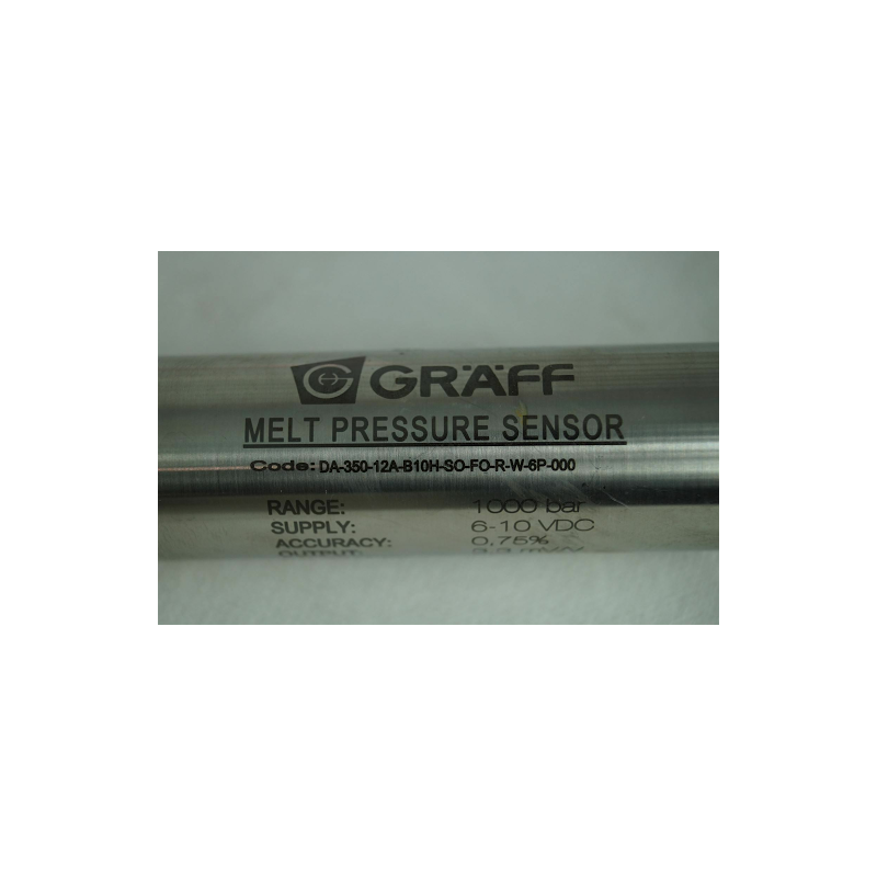 Pressure Regulator GRAFF MPT500bar Plc80153/760mm