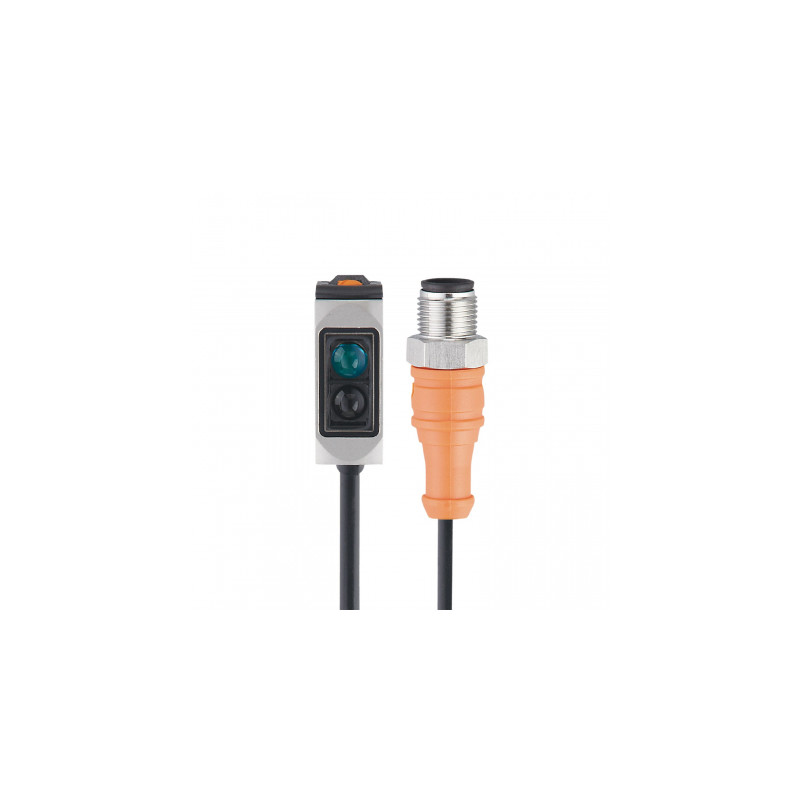 Diffuse reflection sensor with background suppression Ifm