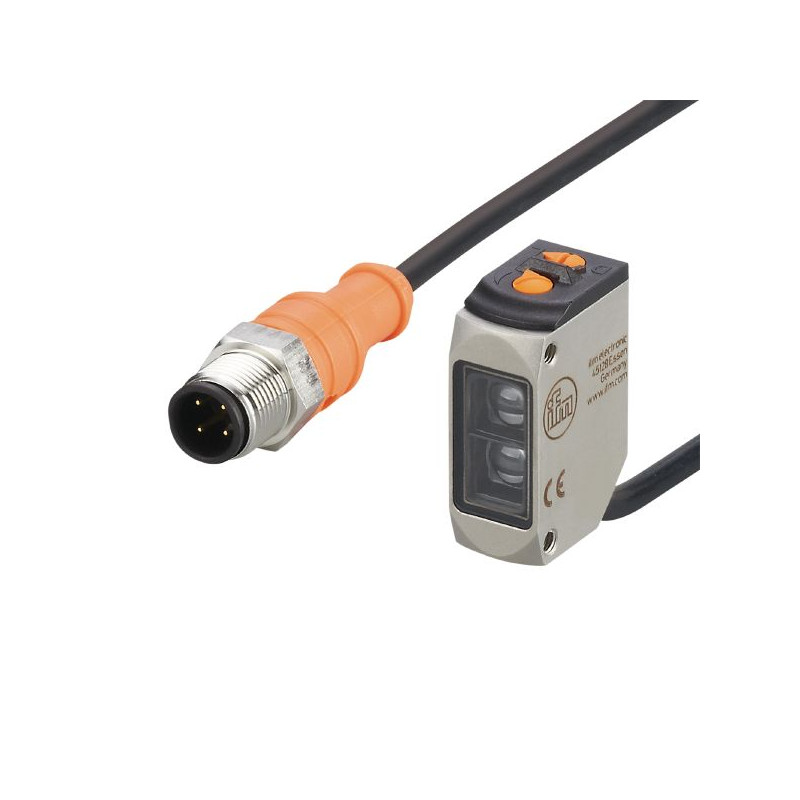 Diffuse reflection sensor with background suppression Ifm