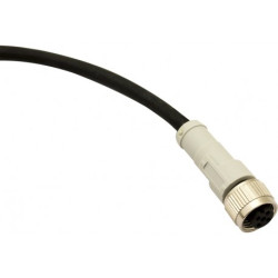 CD12M/0B-100A5 M12-F, 4 poles-10m, PUR, Axial