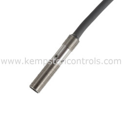 Inductive Sensor, M5, Screen, 1.2mm, PNP-NO, 24VDC, 2m Cable E2E-S05S12-WC-B1