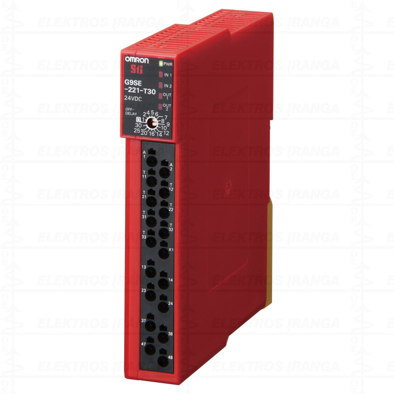Safety Relay Device, Narrow 4PST-NO Safety Outputs 5A