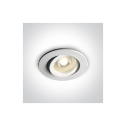 Recessed Tilt Light, GU10, White, 51105ABG/W