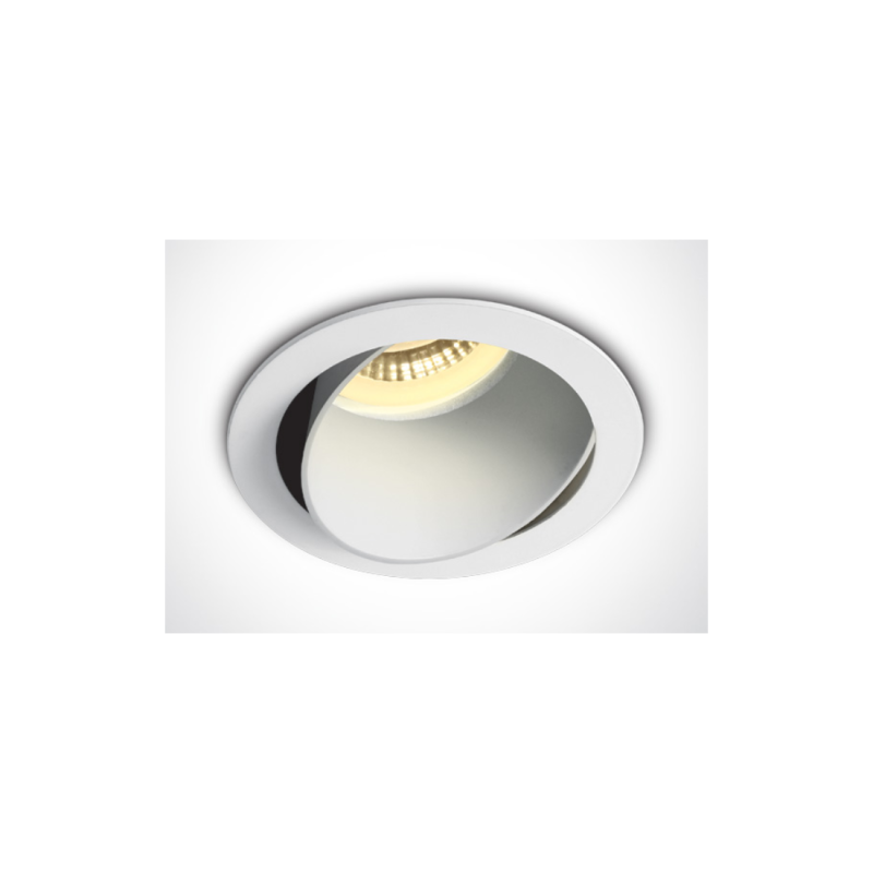 Recessed Tilt Light, GU10, White, 51105ABG/W
