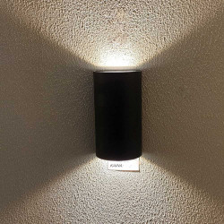 12W Wall Lamp SHADOW, Black, 2700/3000K, A3796170N