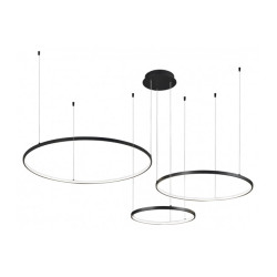 70W LED pakabinamas šviestuvas MAXIMOS, juodas, 3000/4000/6000K, dimeriuojamas, 4301100