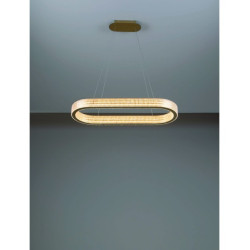 70W LED Hanging Light MAXIMOS, Black, 3000/4000/6000K, Dimmable, 4301100