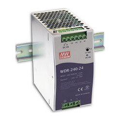 24V 40A Switching Power Supply, 3-Phase, PFC, DIN Rail Mountable, MEAN WELL