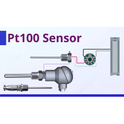 Temperature Sensor 2-CTP550-Pt100-B-300-6-G1/2-B-2