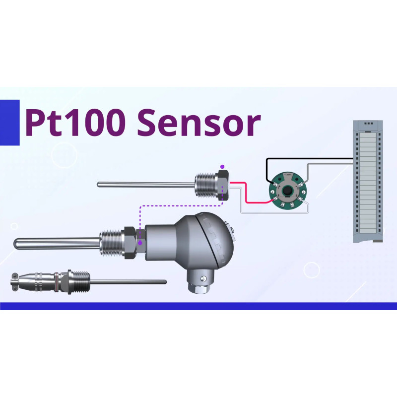 Temperature Sensor 2-CTP550-Pt100-B-300-6-G1/2-B-2