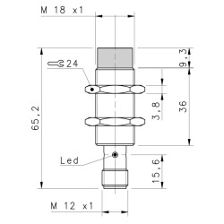 IS-18-H2-S2 NOT FLUSH PNP