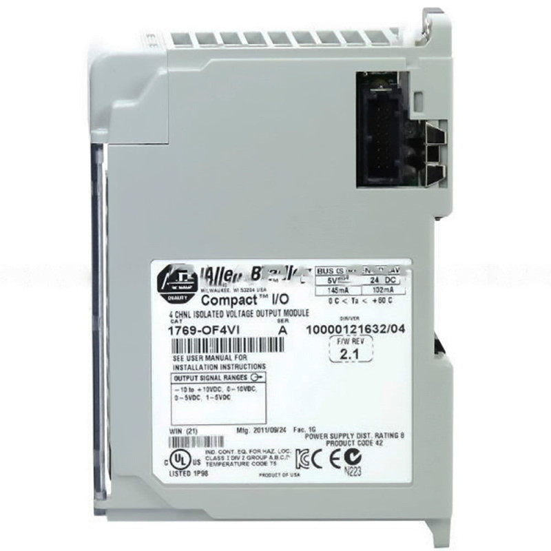 Compact Analog Voltage Isolated Output Module Allen Bradley