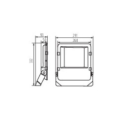 FL AGOR/A PRO 150W NW LED floodlight