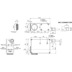 TLu-165 18MM M12 Connector Version