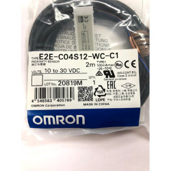 E2E-C04S12-WC-C1 Inductive Sensor OUT NPN / NO 01.2mm 1030VDC Ø4 2m IP67