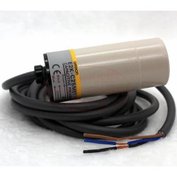 Lead-Free Sensor, 34mm diameter, 25mm, PNP-NO, 24VDC, plastic, 2m cable