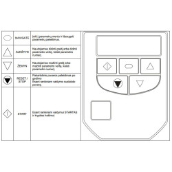 C2000 Frequency Inverter Remote Control KPC-CC02