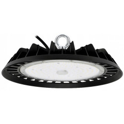 200W LED UFO šviestuvas VOYAGER, juodas, 4000K, IP65