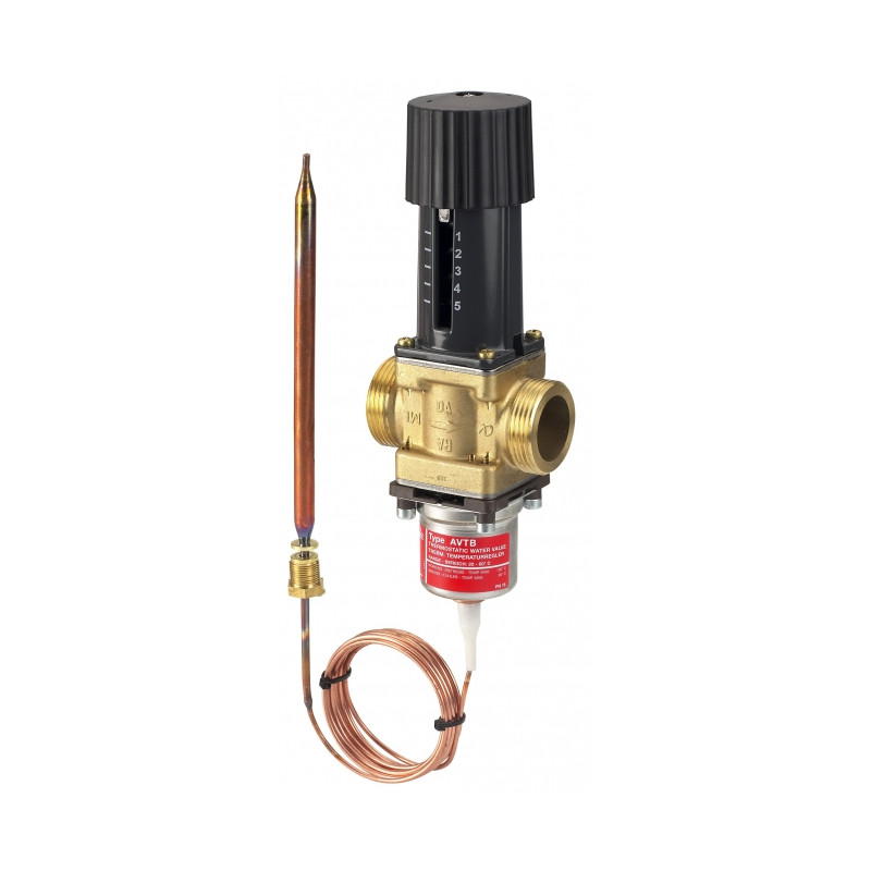 Temperature Regulator 43-6 G3/4. PN25. Kvs4. Body Brass. Internal Thread