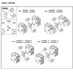 1SBN030105T1000 AF09-AF38 VM4 MECHANICAL LOCK