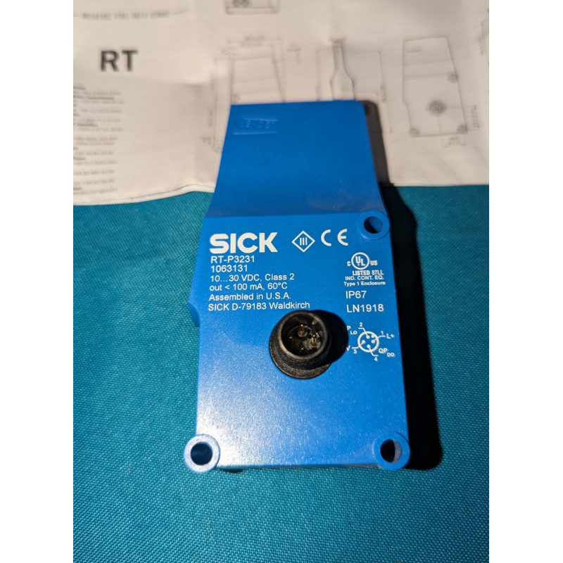 RT-P3231 difuzinis optinis jutiklis SICK