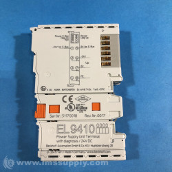Power supply terminal Beckhoff