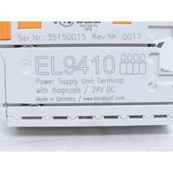 Power supply terminal Beckhoff