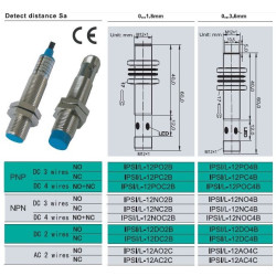 Photo.M12,PNP-NO/NC, Cable, Diff
