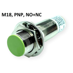 M18, PNP-NO/NC, M12 Plug, Diff