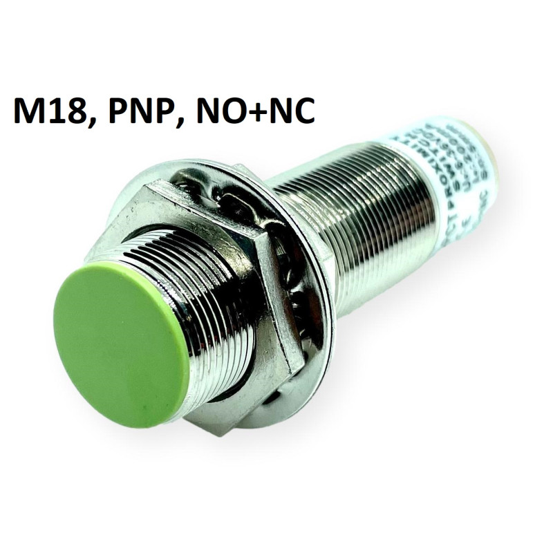 M18, PNP-NO/NC, M12 Plug, Diff