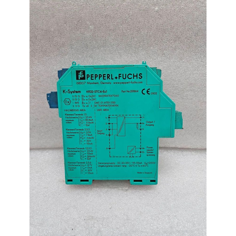 KFD2-STC4-Ex1 Transmitter Power Supply PepperlFuchs