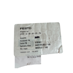 DFSP-Q-50-30-PR-PA Stopper cylinder Festo
