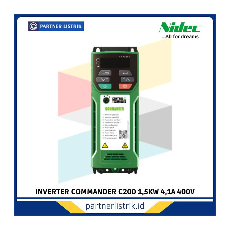 C200-024 00041 1,5kW/4,1A Commander C pavara