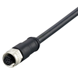 Connecting cable with socket Ifm