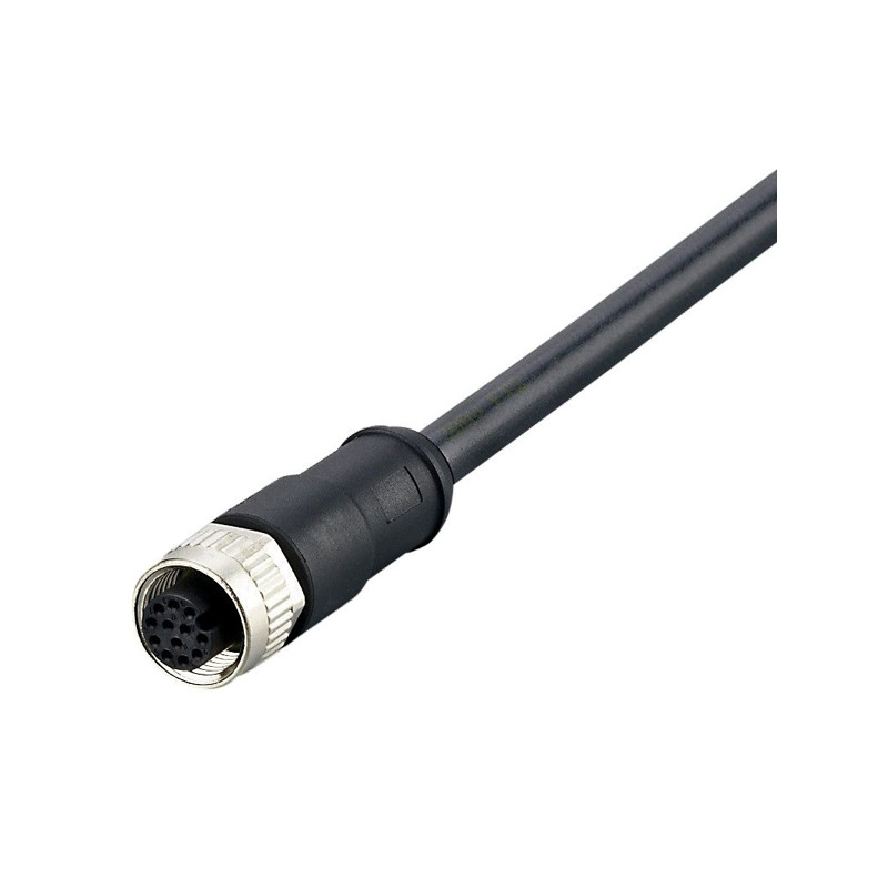 Connecting cable with socket Ifm