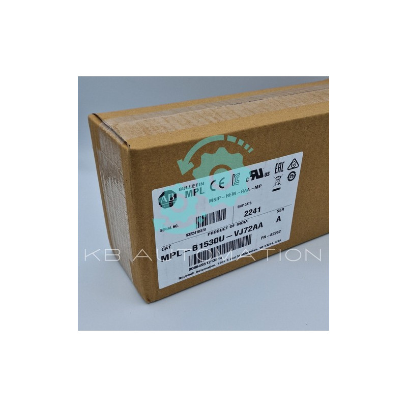 MPL-B1530U-VJ72AA Low-Inertia Brushless Servo Motor