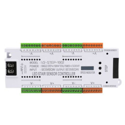 LED Stair Lighting Controller, 32 Channels, 12-24Vdc, 400W, 0.5A/ch